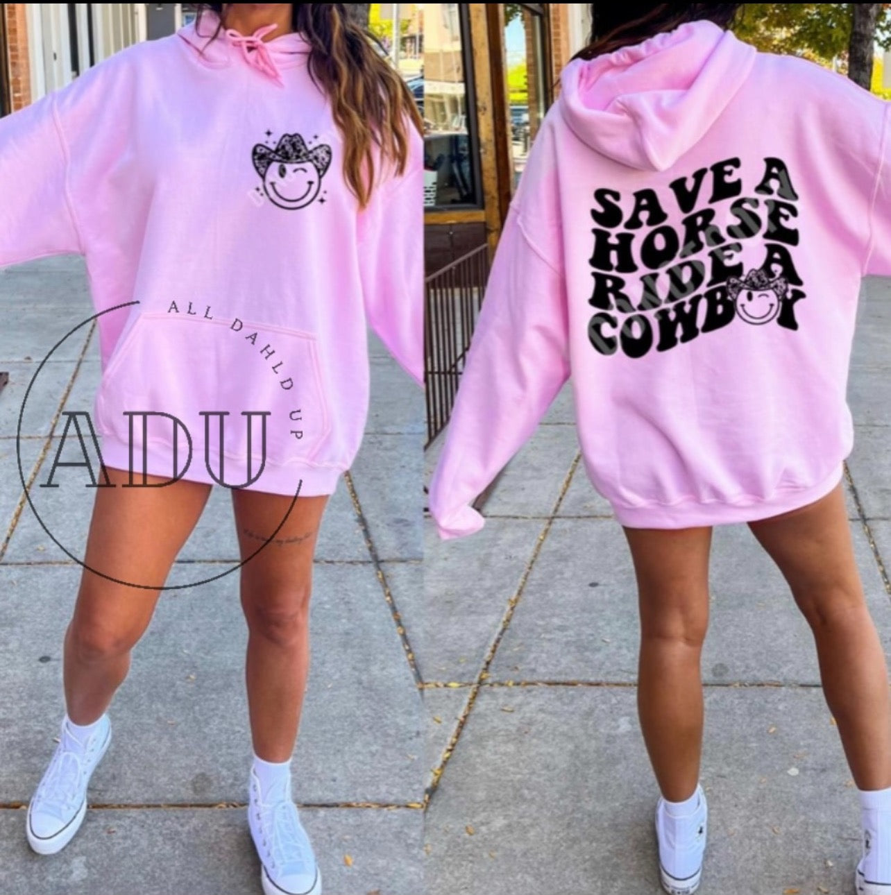 Save a Horse Ride a Cowboy Hoodie: Stylish Comfort Meets Western Cool